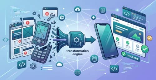 Mobile app modernisation