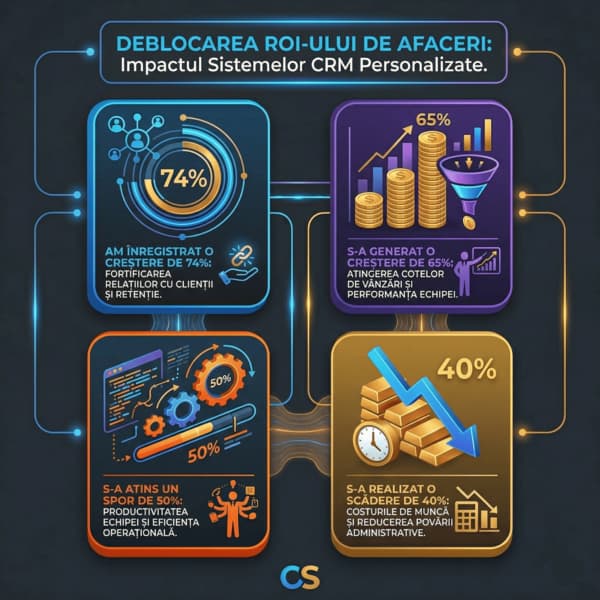 Ce primesti intr-un proiect de software personalizat pentru business
